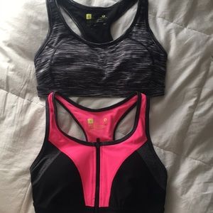 Two xersion sports bras